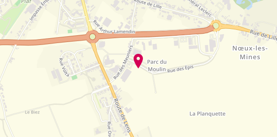 Plan de Carrosserie Valembois, Zone Aménagement du Moulin
105 Rue des Epis, 62660 Beuvry