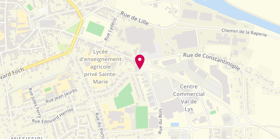 Plan de Agents Fiat, 35 Rue Raymond Poincaré, 62120 Aire-sur-la-Lys